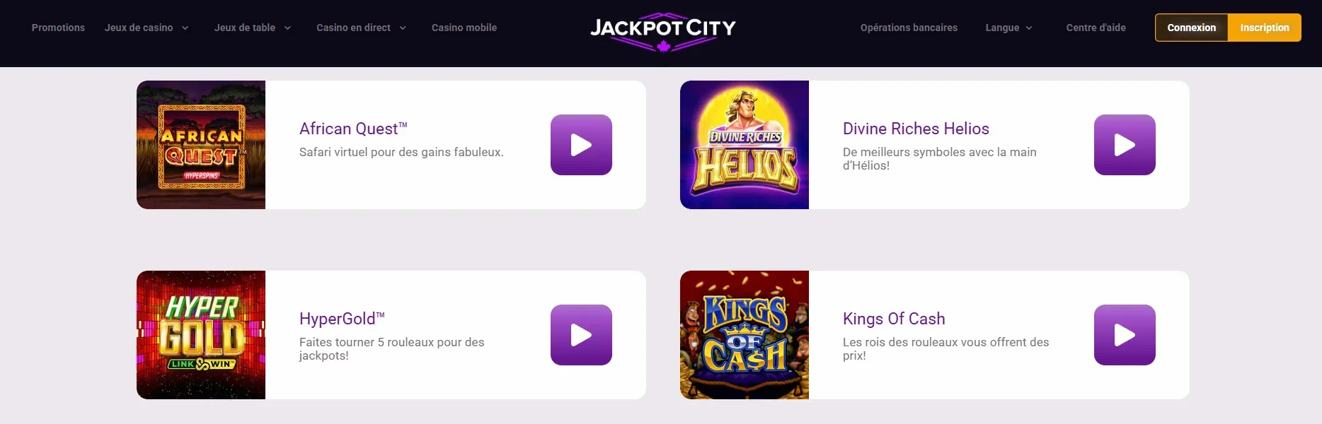 Jackpot City Casino